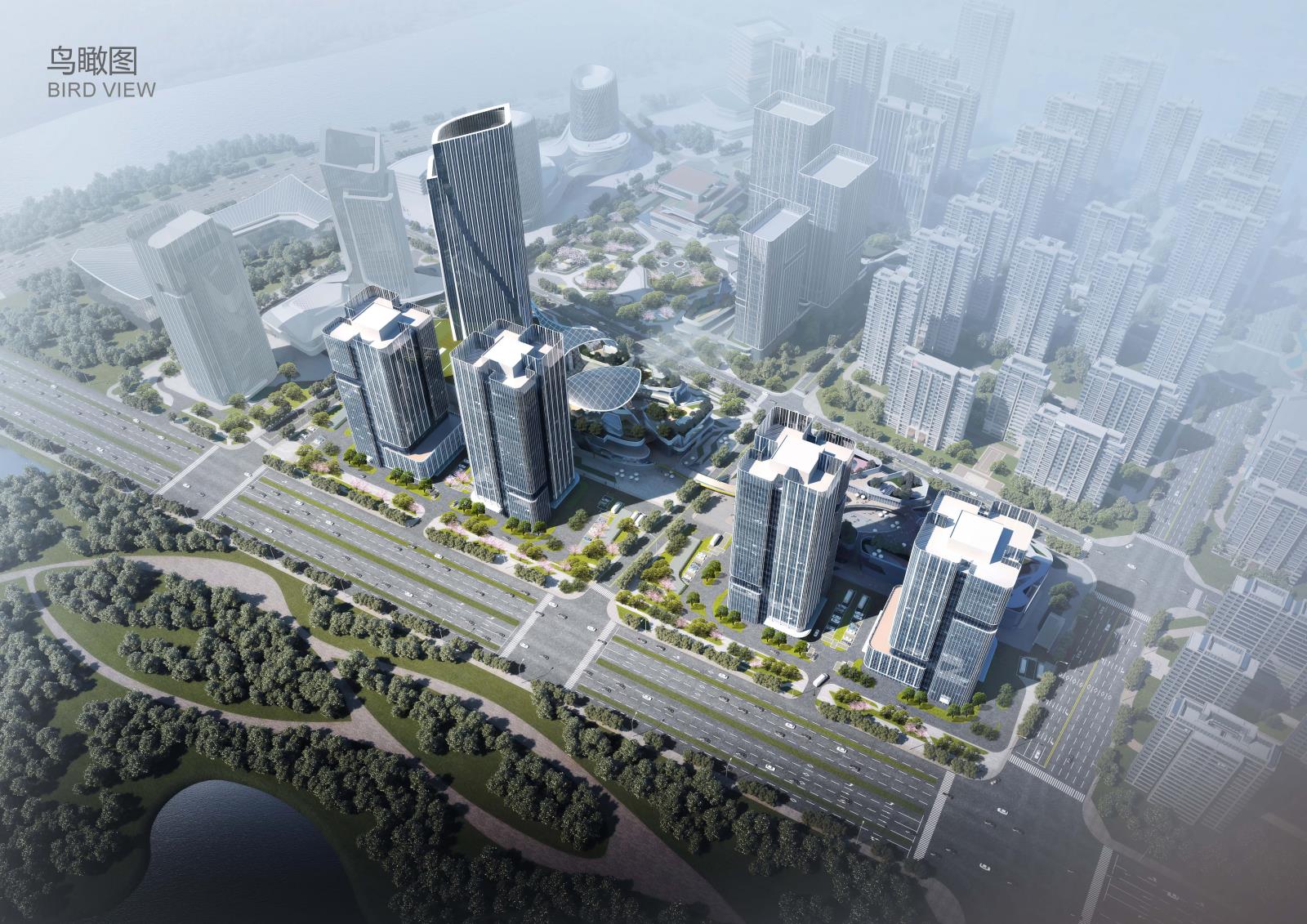 鏡湖新區(qū)湖東1號(hào)地塊（1-2地塊、1-3地塊）